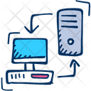 Desktop Monitor Server Icon