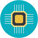 Computer Chip Integrated Icon