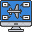 Computer Design Airplane Icon