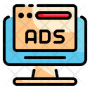 Computer Ads Ads Marketing Icon