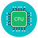 Cpu Chip Microprocessor Processor Chip Icon
