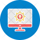 Computer Configure Antivirus Software Internet Security Icon