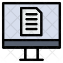 Computer Document Icon