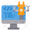 Computer Engineering Bot Icon