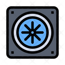 Computer Cooling Fan Icon