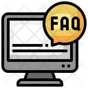 Computer Faq Online Faq Question Icon
