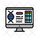 Computer Genetic Computer Research Icon