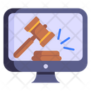 Computer Law Icon