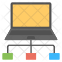 Computer Network System Icon