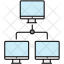 Computer Network Hierarchy Icon
