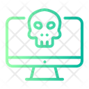 Computer Skull Computer Ransomware Computer Icon