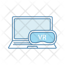 Computer VR Headset Icon