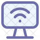 Computer Wifi Monitor Computer Icon