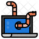 Computer Worm Icon