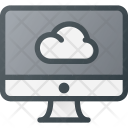 Computing Cloud Syncronize Icon