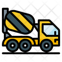 Concrete Mixer Truck Icon
