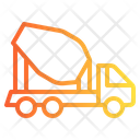 Concrete Truck Transport Transportation Vehicle Construction Icon