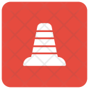 Cone Block Boundary Icon