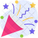 Confetti Party Celebration Icon