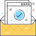 Confirmation Letter Data Icon