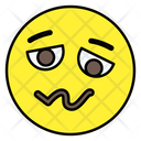 Confounded Emoticon Icon