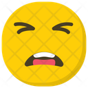 Confounded Face Hushed Face Emoticon Icon