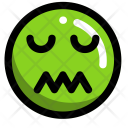 Confused Disgusted Emoji Icon
