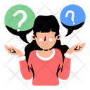 Confused Choices Icon