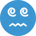 Confused Face Hypnotised Icon