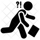 Confused Logistic Worker  Icon