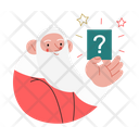 Confused Santa Icon