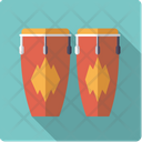 Congas Percussion Drum Icon