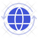 Connect Global Connectivity Communication Icon