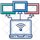 Connected Device Network Sharing Shared Network Icon