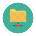 Connected Folder Document Folder Icon