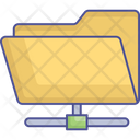 Connected Folder Folder Access Network Folder Icon