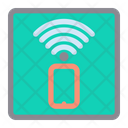 Handphone Wireless Signal Icon
