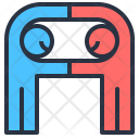 Connected People Cooperation Icon