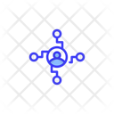 Connection Network Team Icon