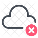 Cloud Close Storage Icon