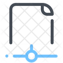 Connection File Document Icon