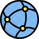 Connection Globe Icon