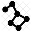 Constellation Star Pattern Geometric Shape Icon