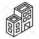 Office Architecture Building Construction Icon
