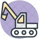 Construction Crane Vehicle Icon