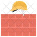 Bricks Wall Masonry Construction Icon