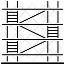 Construction Bamboo Bamboo Bamboo Structure Icon