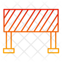 Construction Barrier Barrier Road Barrier Icon