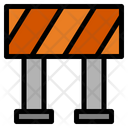 Construction Boundary Construction Fence Barrier Icon