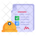 Construction Contract Icon